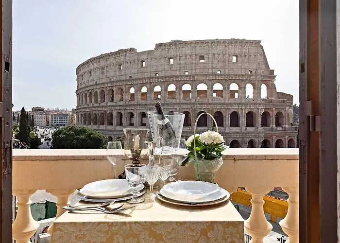 View Colosseo From Jacuzzi Appartamento *
